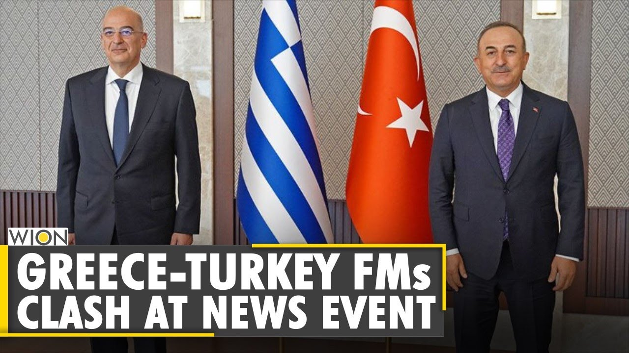 Greece, Turkey Foreign Ministers clash during a joint press conference | World English News | WION