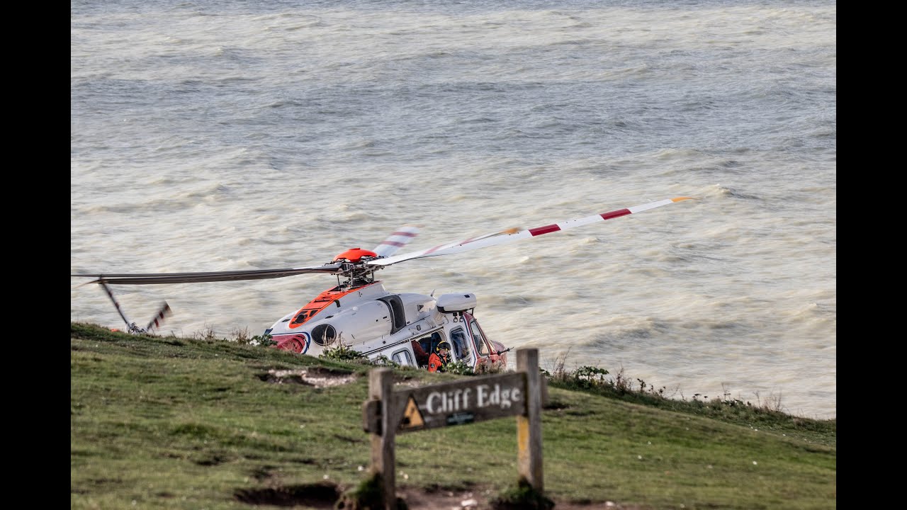 Multi agency Emergency Services incident at Birling Gap