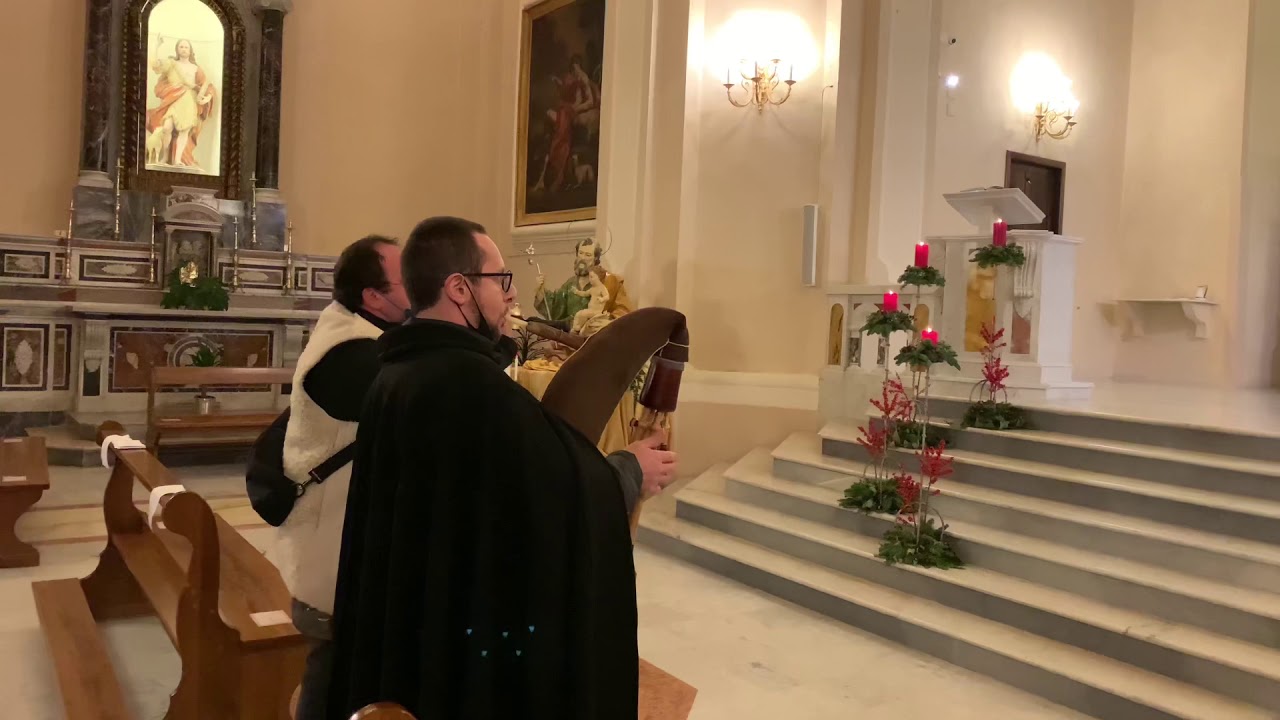 Pro Loco Calvello &bull; L&rsquo;omaggio degli Zampognari di Viggiano alla Madonna del Monte Saraceno