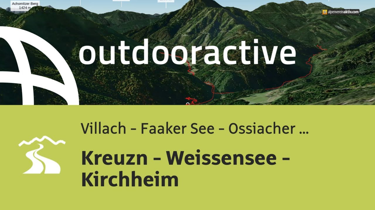 Flyover-Video: Kreuzn - Weissensee - Kirchheim