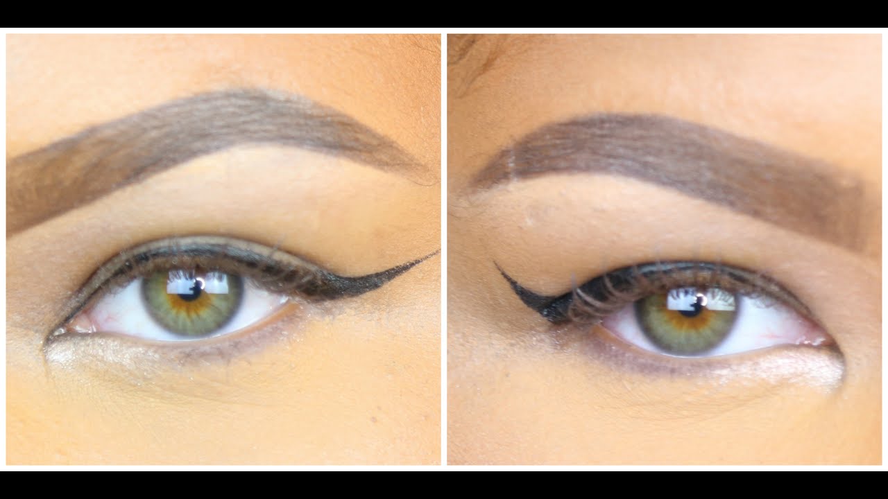 HOW TO : BASIC WINGED LINER FOR HOODED EYES | Alissa Ashley