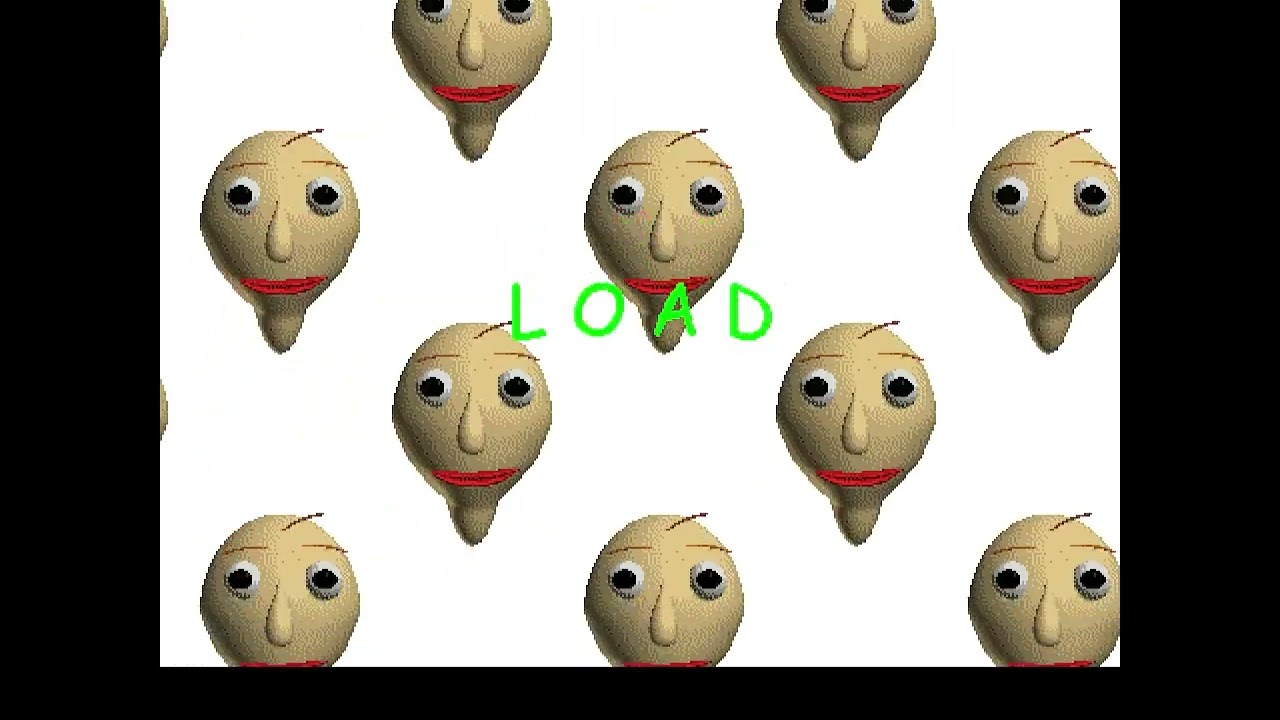 playing baldi until i die 