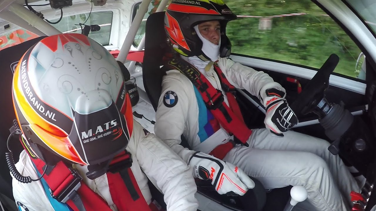 ONBOARD 12e Short Rally Kasterlee BMW M3 E30 by Mats vd Brand & Eddy Smeets