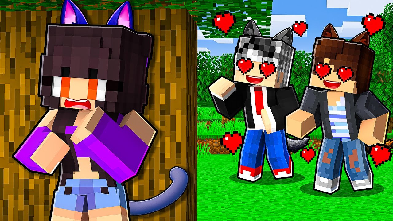 GÖKÇE KEDİ OLUP KÖPEK ERKEKLERİ ETKİLEDİ - Minecraft