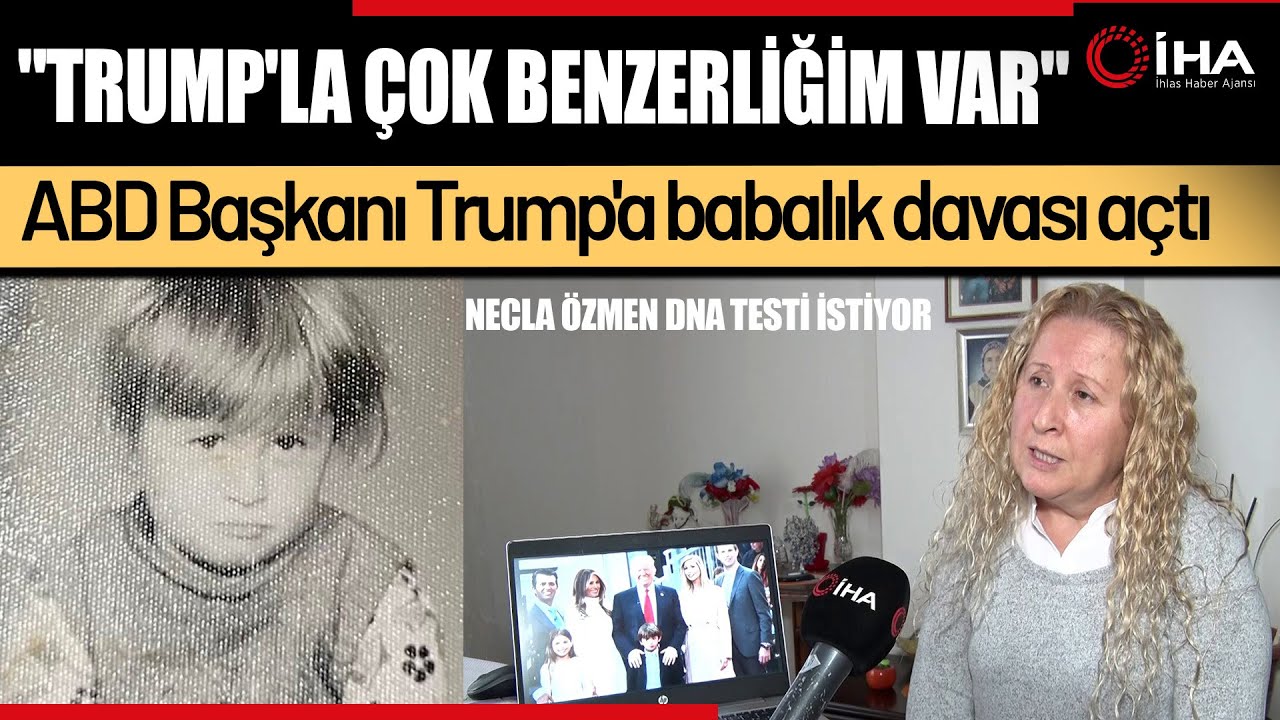 Şok İddia!  T&uuml;rk Kadın Trump&rsquo;ın Babası Olduğunu &Ouml;ne S&uuml;rd&uuml;!