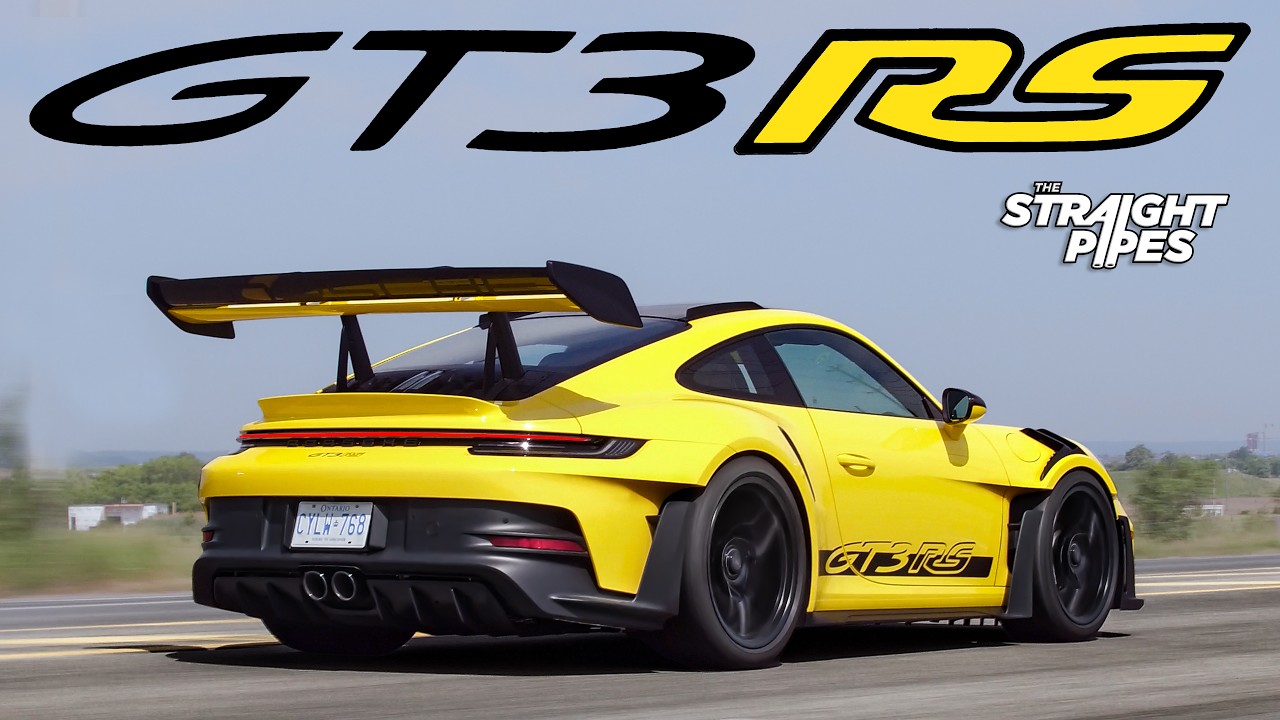 САМОЕ БОЛЬШОЕ КРЫЛО ВСЕХ ВРЕМЁН! Обзор Porsche 911 GT3 RS 2023 года