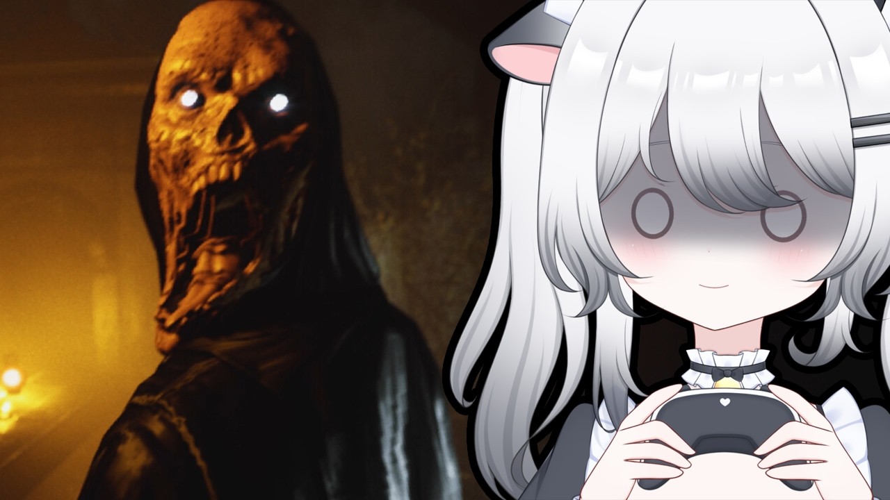 〖🐮Vtuber•EN/RU〗Why Is It Always A Basement??? | Self-Inflicted Horror Night ⚰️☕