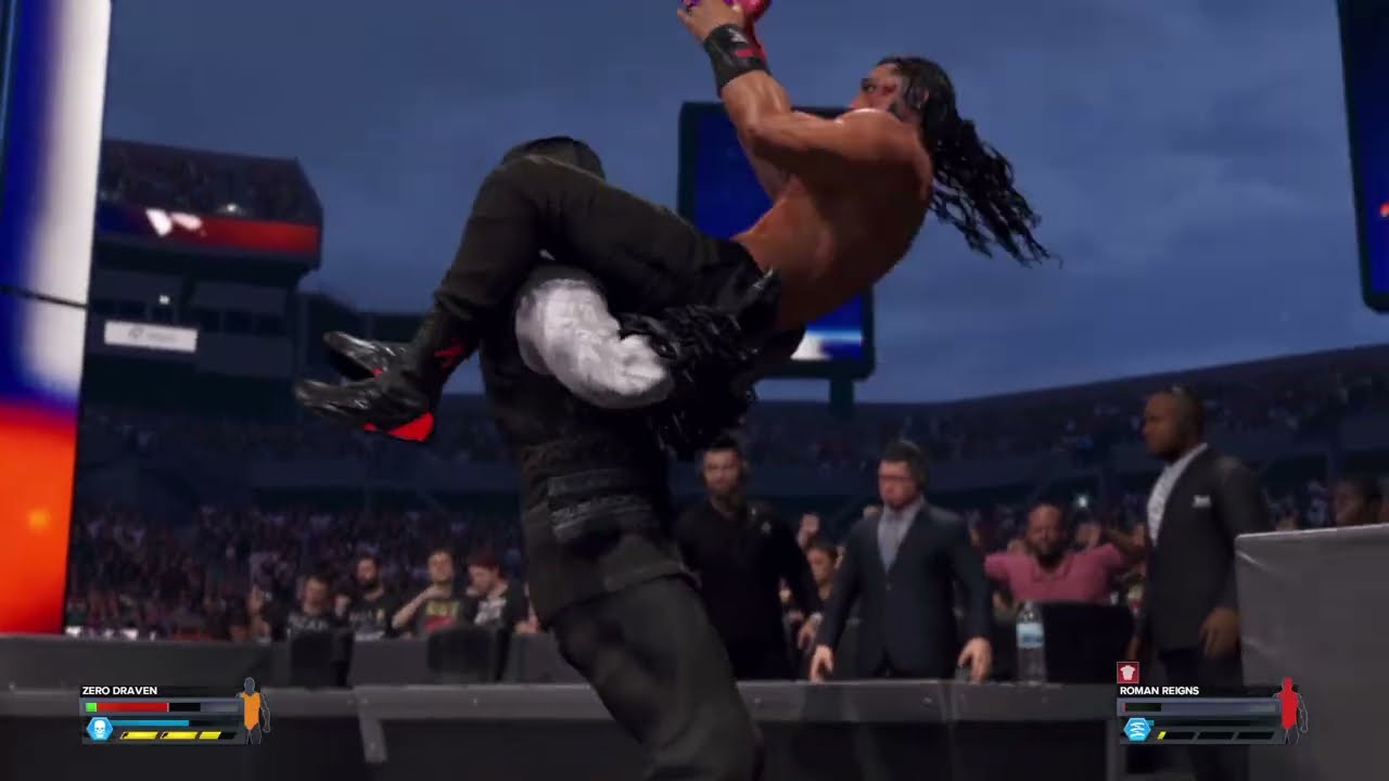 Zero Draven Vs. Roman Reigns for Undisputed WWE Championship: MyRise | WWE 2K24