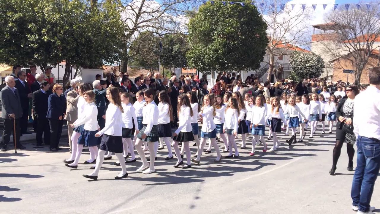Η Παρέλαση της 25ης Μαρτίου 2014 στην Πετρούσα