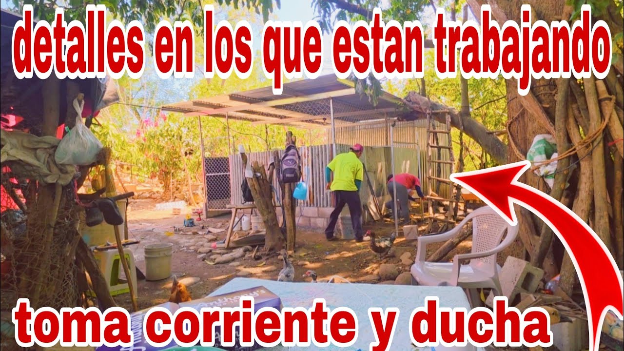 Detalles que faltan colocar toma corriente y la ducha😱😳
