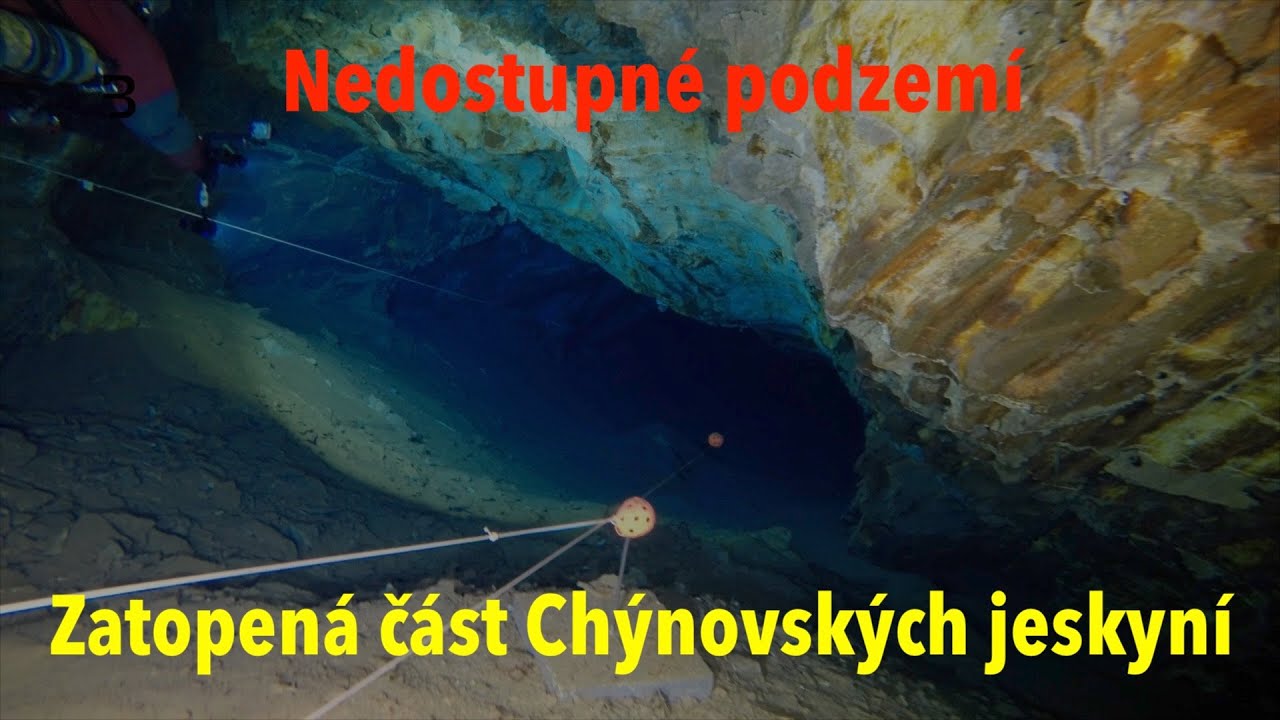 Nově objevené podzemí: Potápěčský průzkum Chýnovské jeskyně