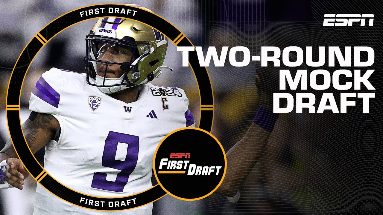 Two-Round Mock Draft w/ Field Yates & Mel Kiper Jr. | First Draft