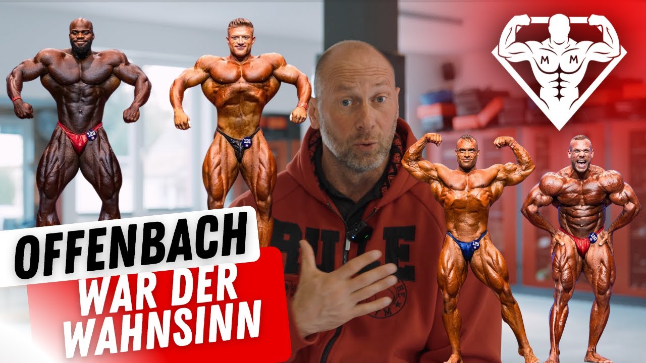 Wahnsinn in Offenbach, Bodybuilding in Deutschland lebt und Urs an der Spitze 💯