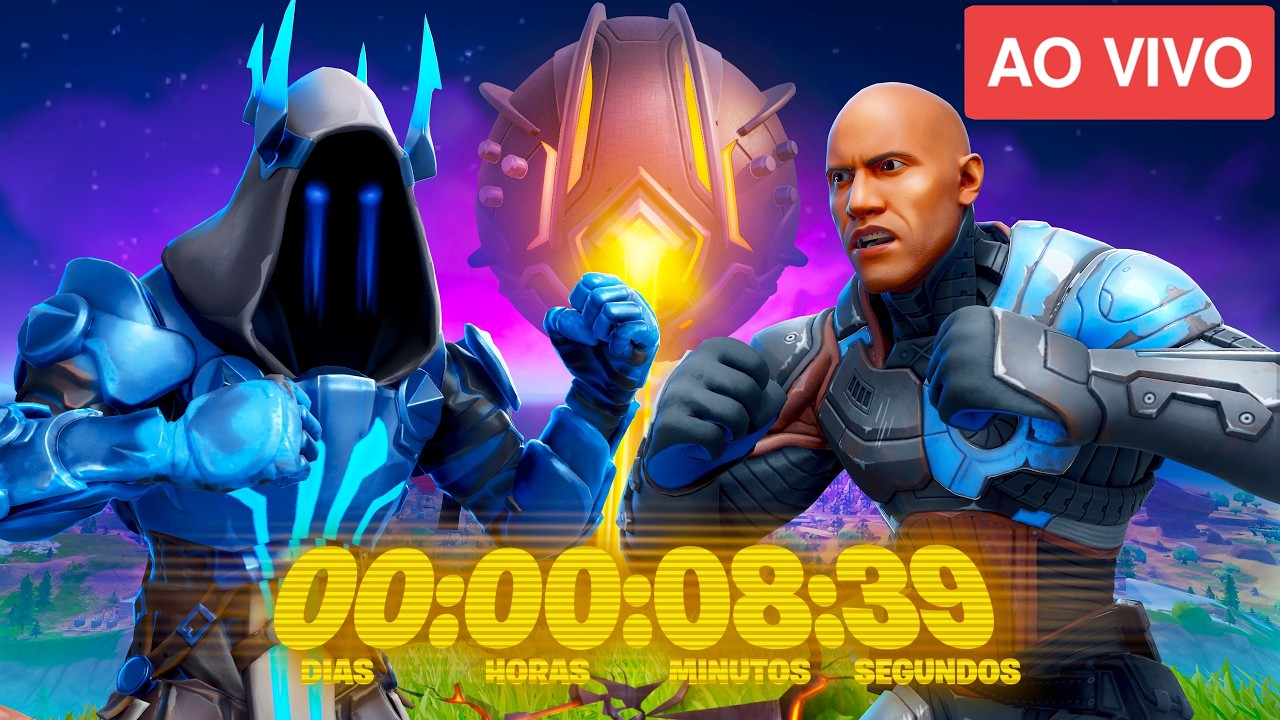 AGORA! 🔴 EVENTO AO VIVO DA NAVE GIGANTE FINAL DA TEMPORADA NO FORTNITE!