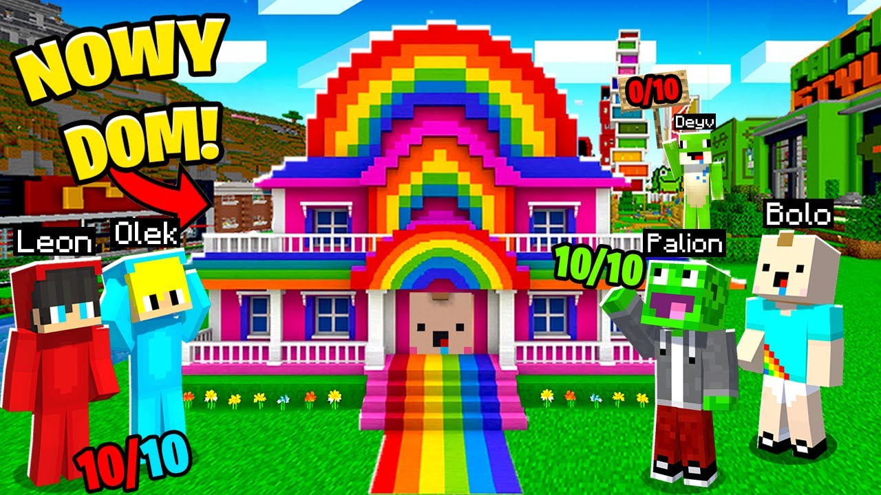 REAKCJA CAŁEGO PALIONOWA NA MÓJ NOWY DOMEK!