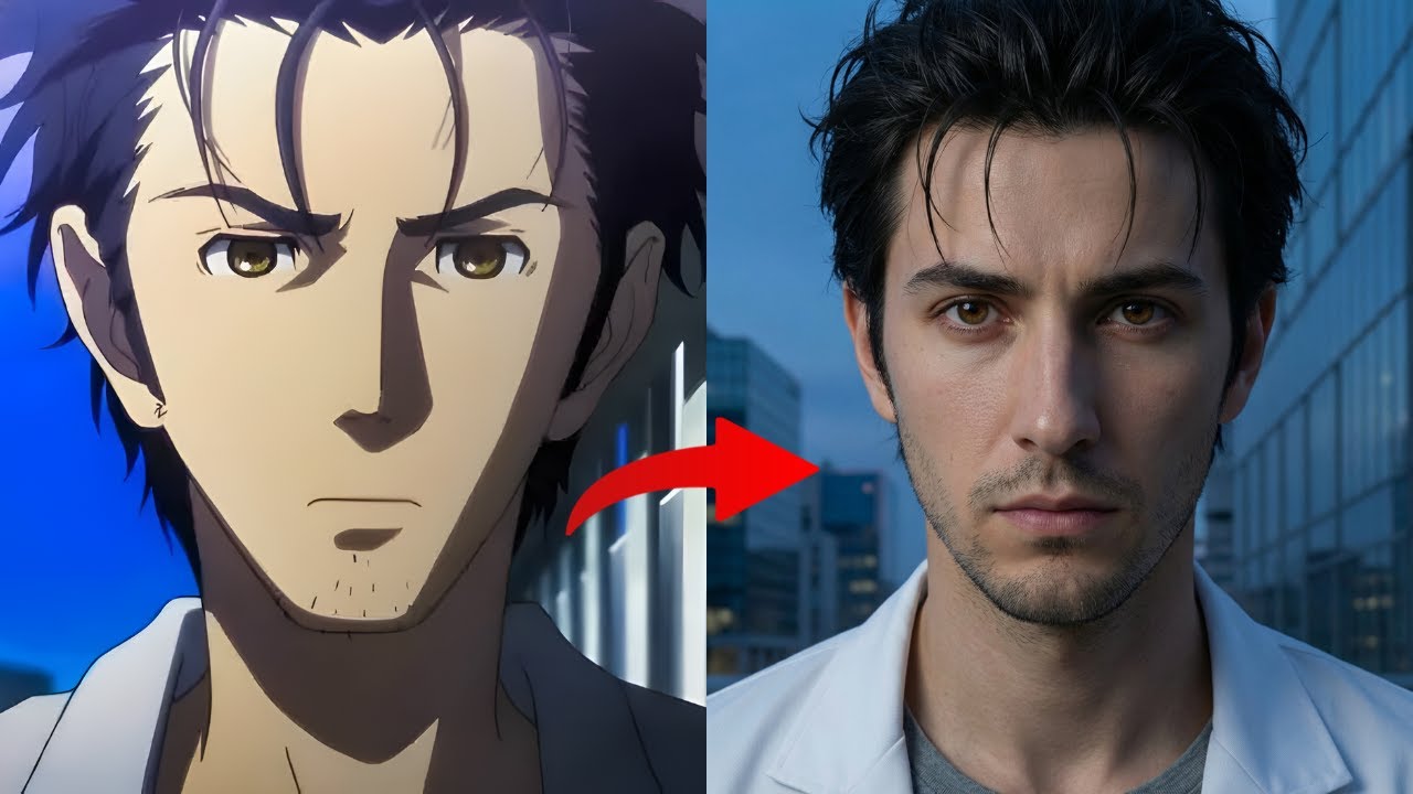 What if STEINS GATE Characters Were Living in Reality!🥼 |AI live action Transformation