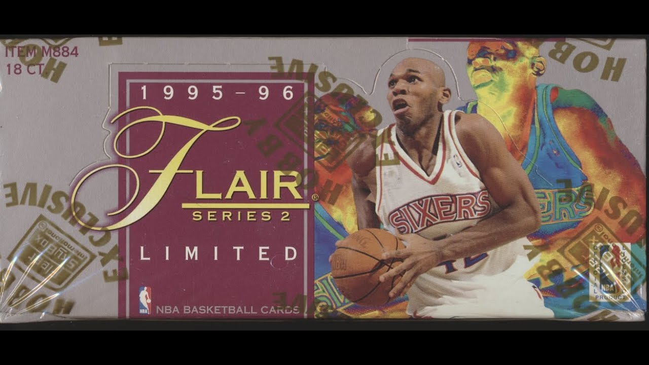1995-96 Fleer Flair Series 2 Basketball Hobby Box Break from BurlsSports.com