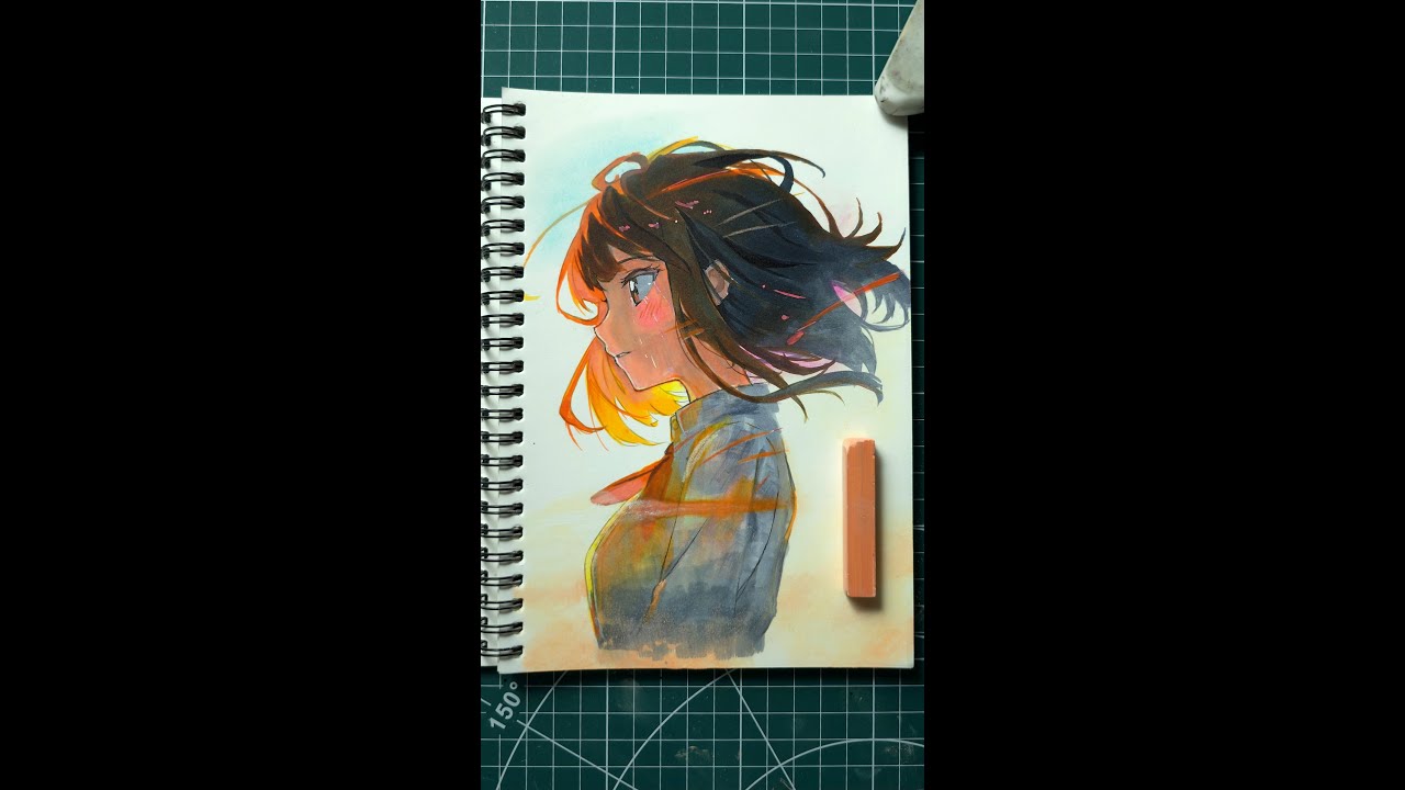 learn how to draw anime girl side profile! Aesthetic View
