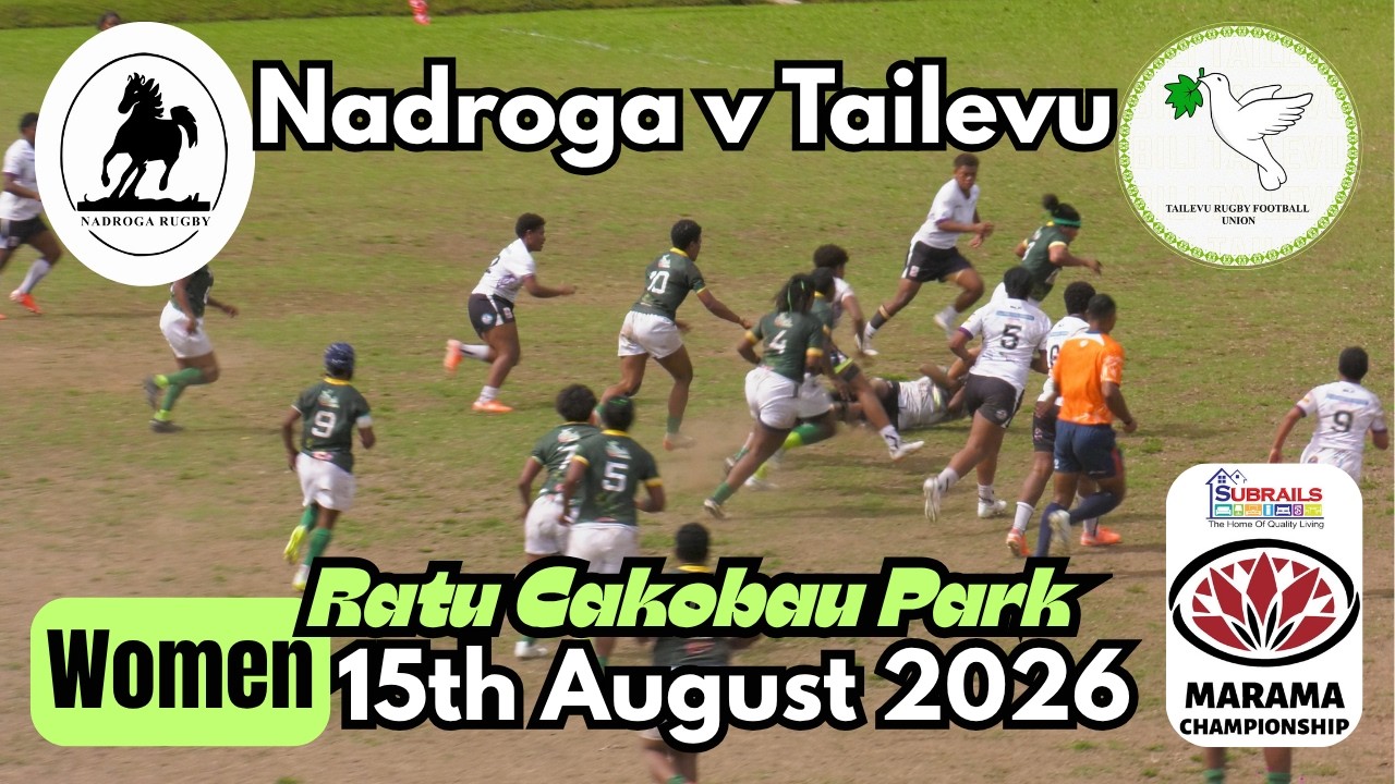 Nadroga Mares v Tailevu Women - Round 3 Marama Championship - 15th August 2026 #fijirugby