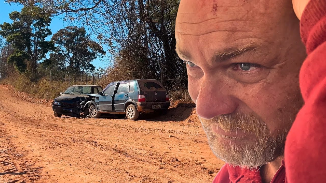 Nunca imaginei viver isso com nosso carro na estrada