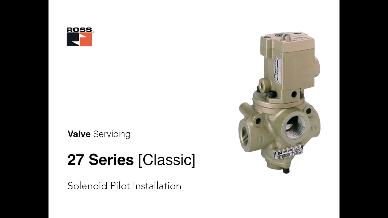 27 Series Solenoid Pilot Kit Installation - 946K87