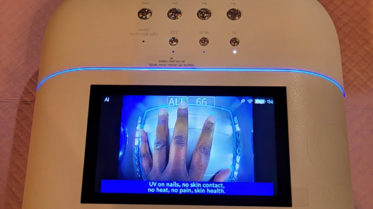 This is my first time using the O Nail AI lamp 😍 - (FULL REVIEW)