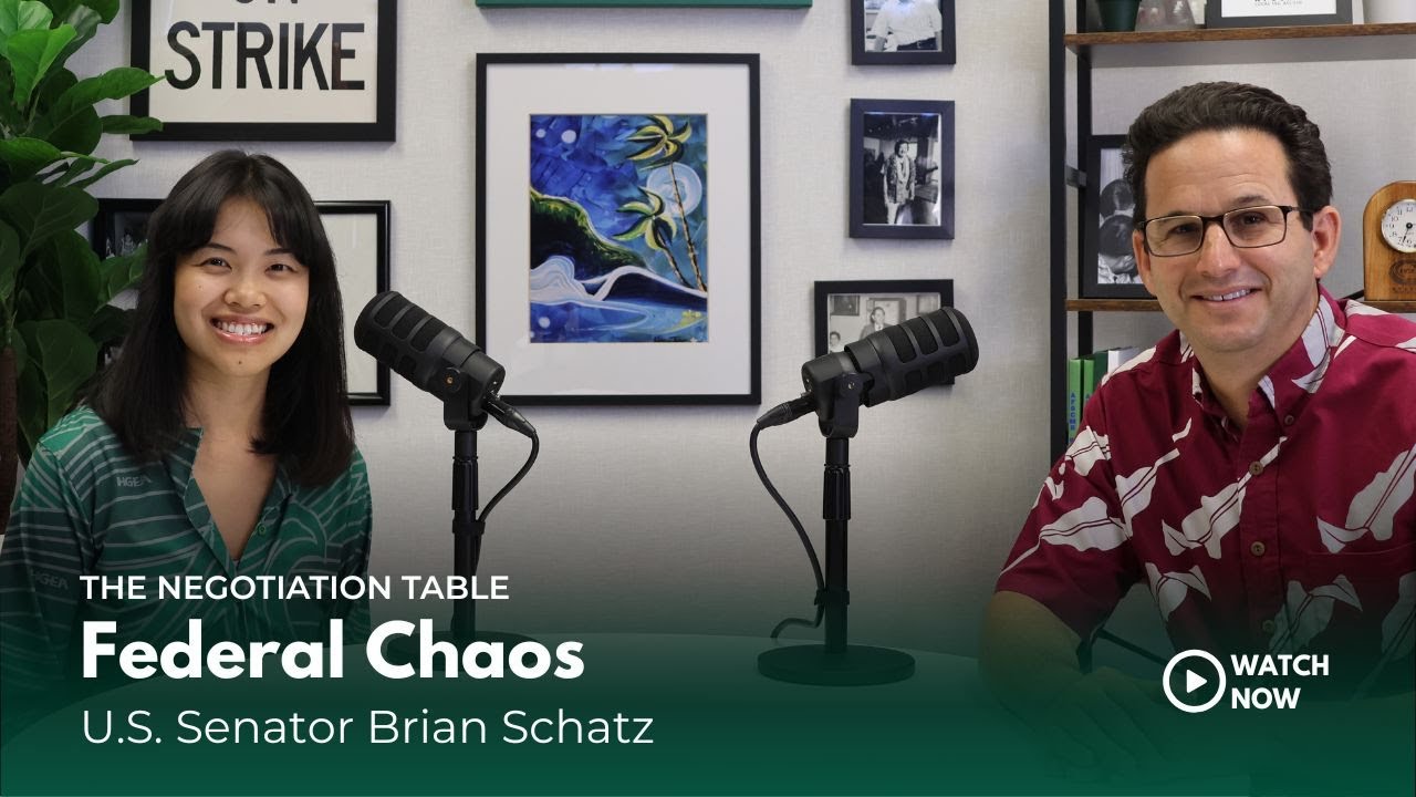 The Negotiation Table | Federal Chaos featuring U.S. Senator Brian Schatz