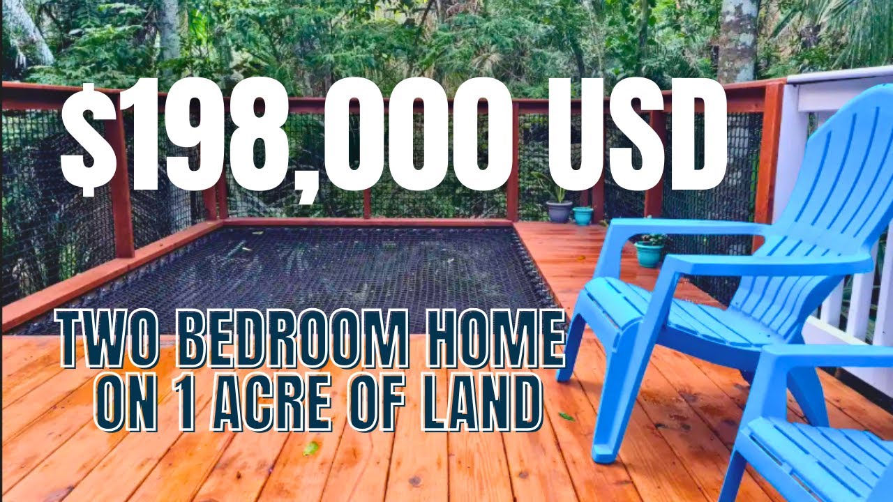 Amazing Jungle Two Bedroom on One acre near Spanish Lookout - $198k USD