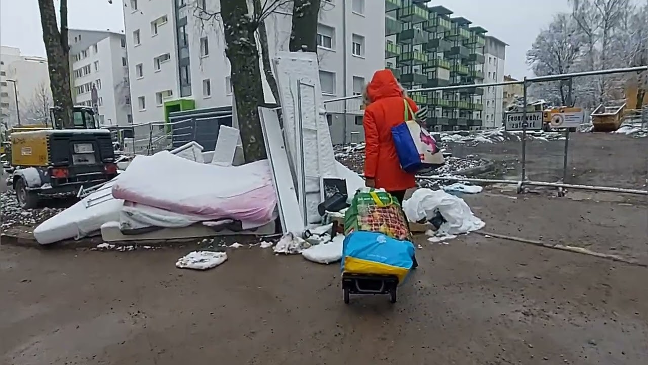 Grocery and Playing the Snow