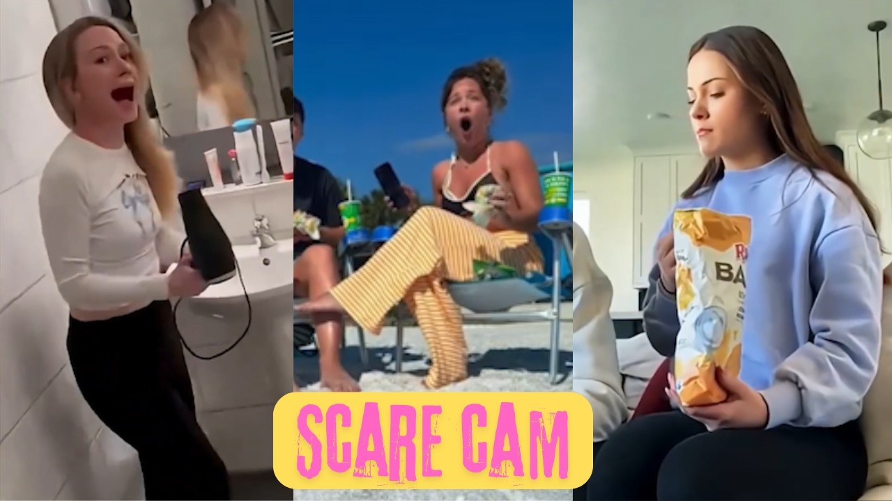 Scare Cam Pranks 🤣🤣 l Funny TikTok Videos | Jump scare | Funny Fail