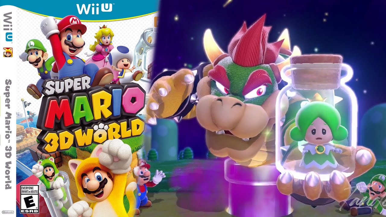 (Wii U) Super Mario 3D World  - Longplay 100%