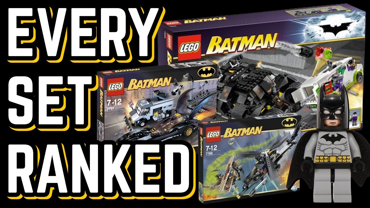 Все оригинальные наборы LEGO Batman в рейтинге.