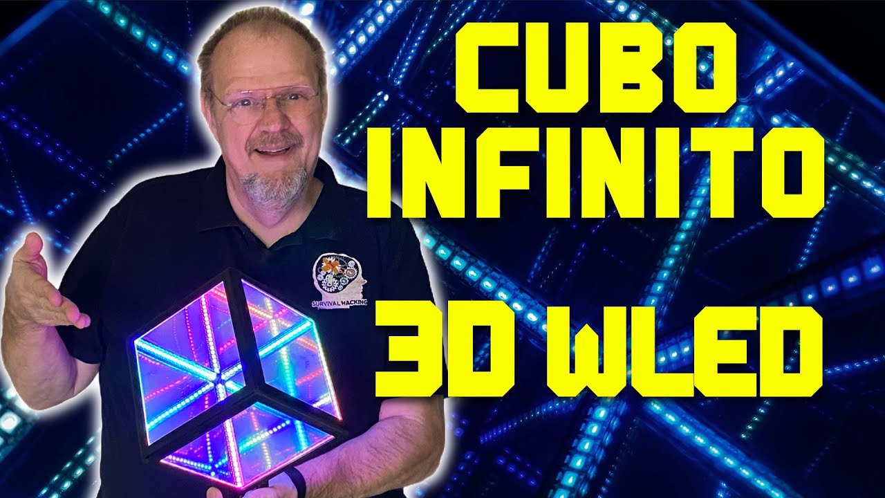 SH151 - Cubo Infinito 3D WLED