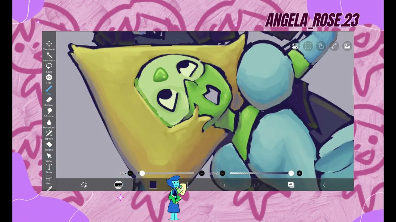 LAPIDOT fanart speedpaint