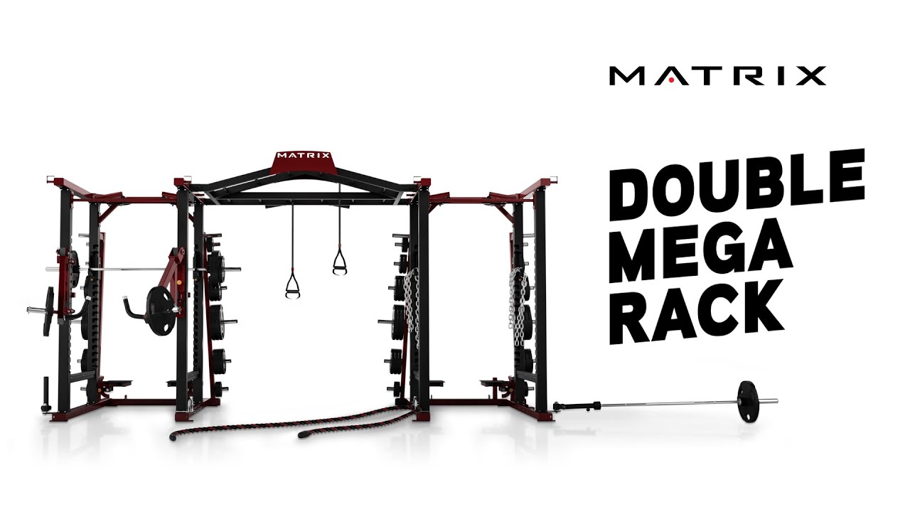Double MEGA Rack with Ladder Configuration | Matrix Fitness