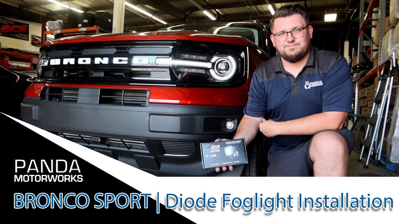 Обновите противотуманные фары Ford Bronco Sport! | Комплект противотуманных фар Diode Dynamics SSC1
