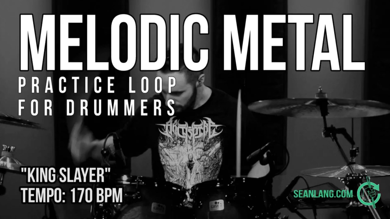 Melodic Metal - Drumless Track for Drummers - 