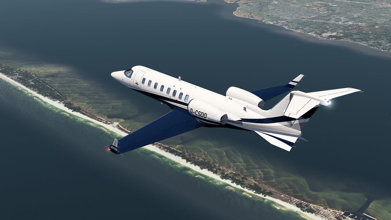 Aerofly FS4 I Learjet 45 I Key West - Miami I KEYW - KMIA