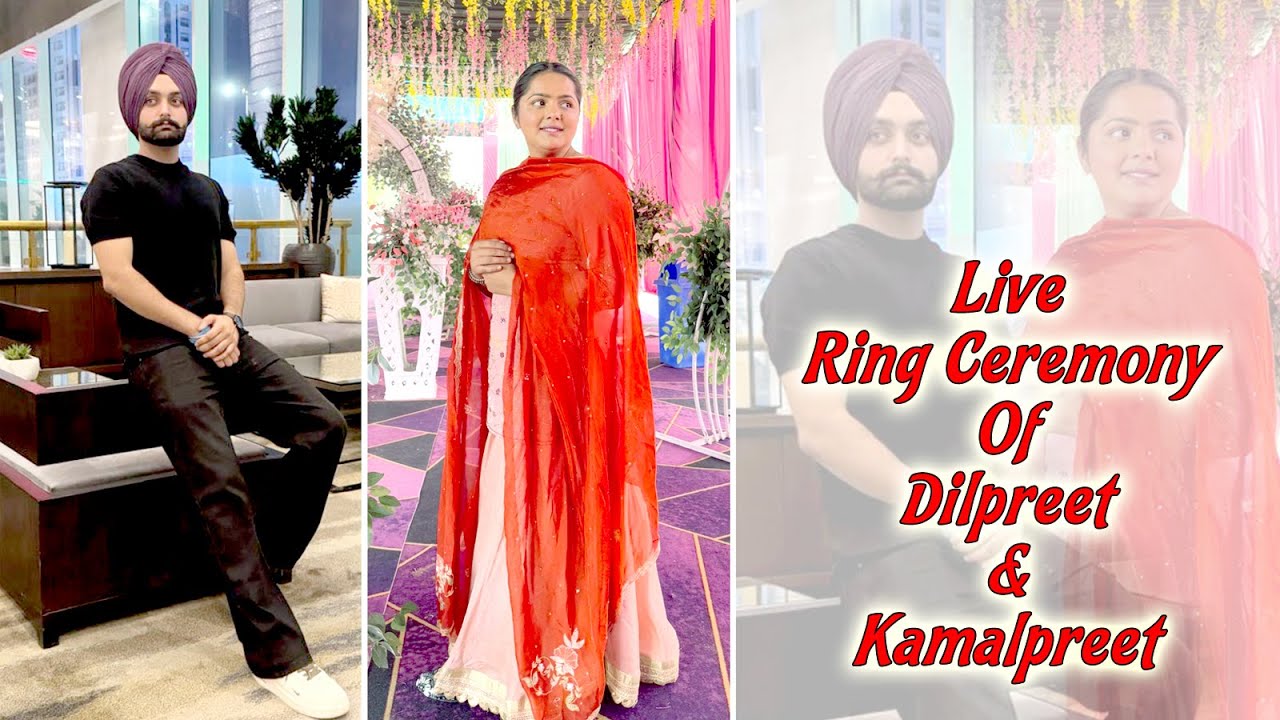 Live Dilpreet & Kamalpreet Ring Ceremony || On. 23 April 2025 || Dhiman Studio Dher Cont. 9815111657