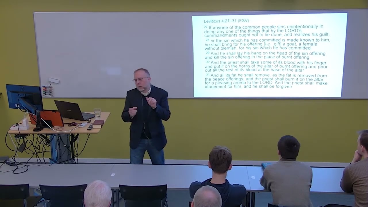 David Moffitt: What is Sacrifice. 13/1 2026. Teolkursus.
