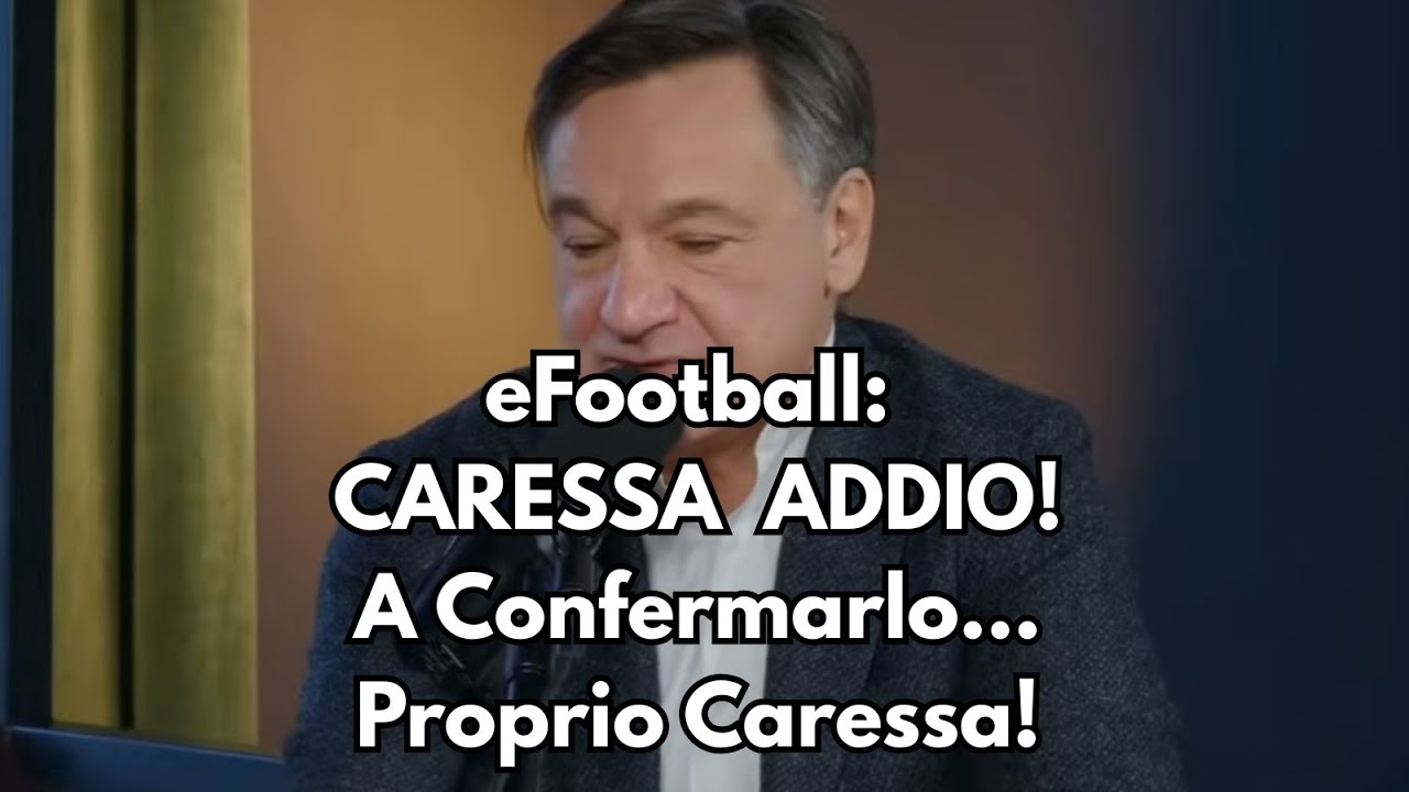 eFootball - Fabio Caressa conferma: Fine Collaborazione con Konami!