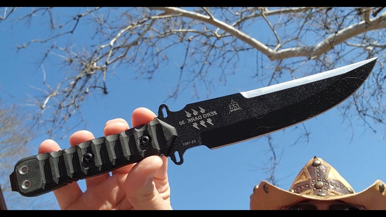 Tops Zero Dark 30 knife review