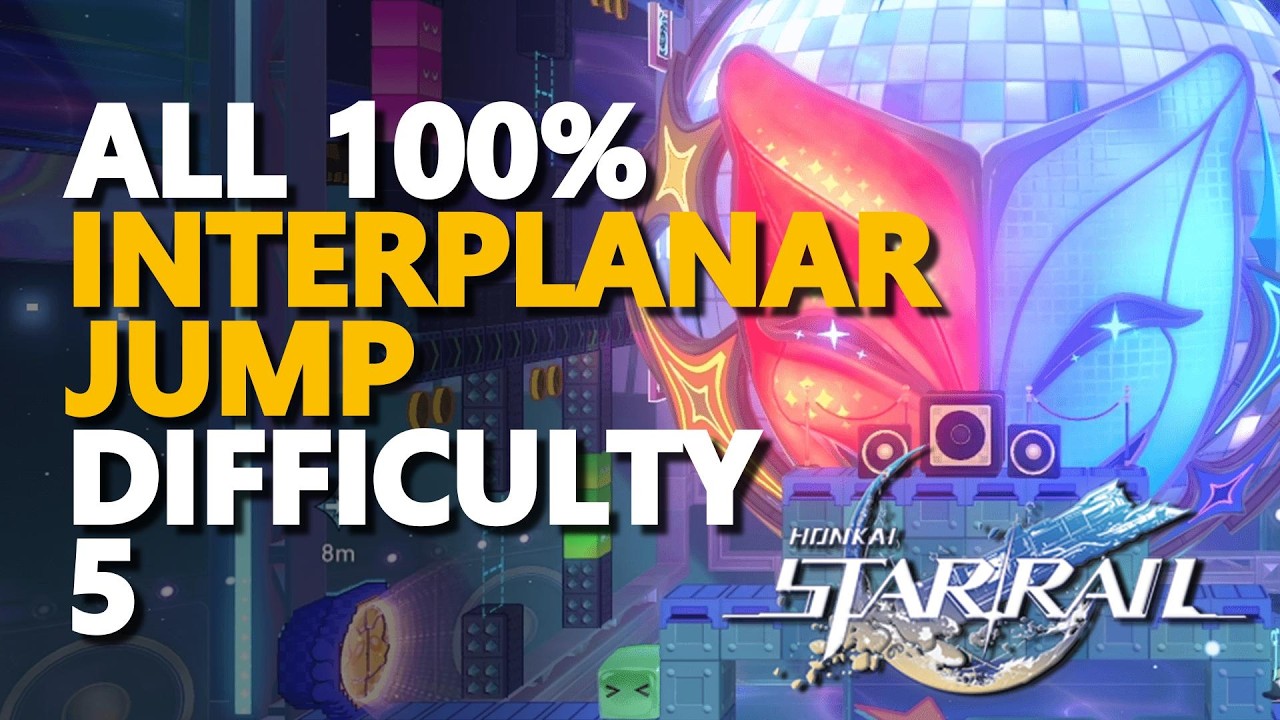 All Interplanar Jump Difficulty 5 100% Honkai Star Rail 4.0