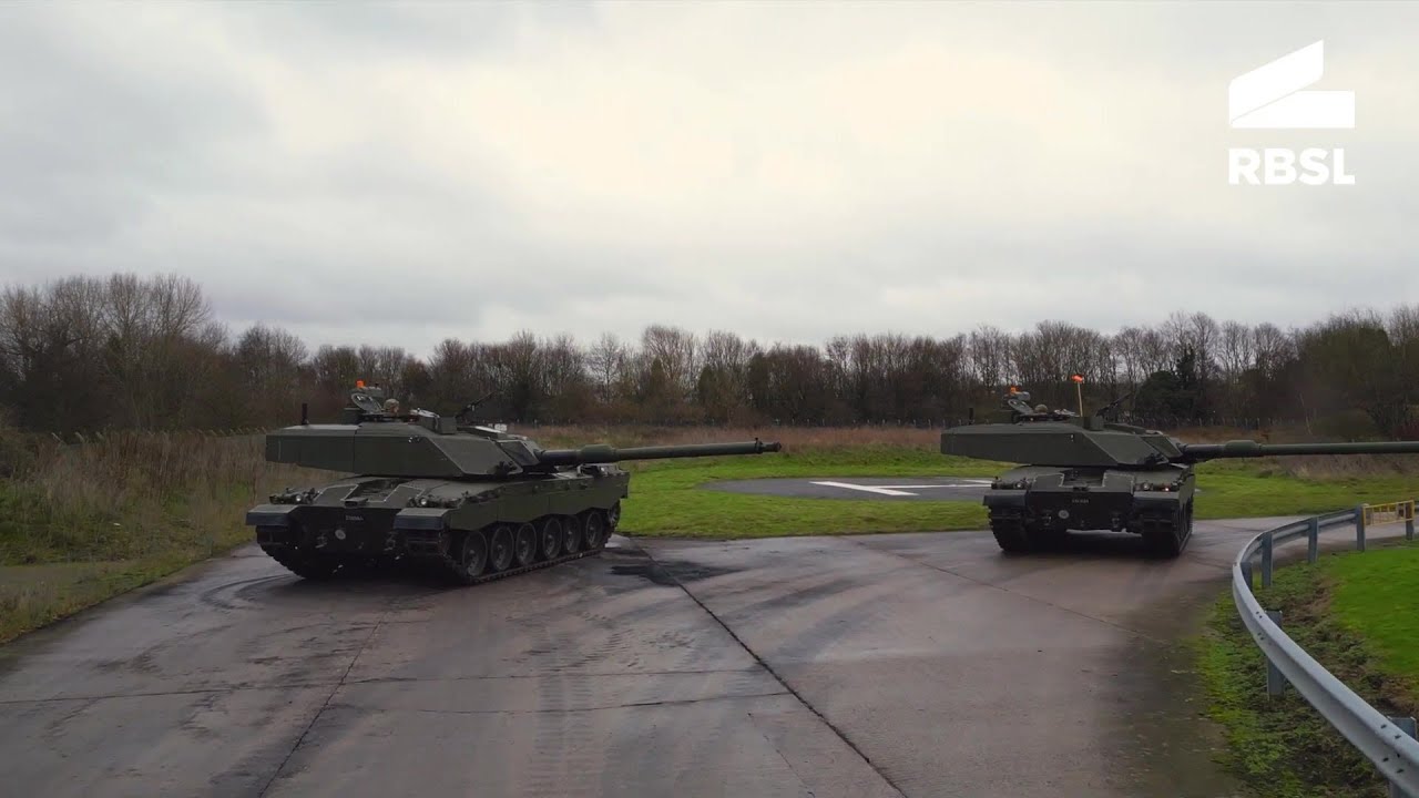 RBSL - Challenger 3 Main Battle Tanks Testing [1080p]