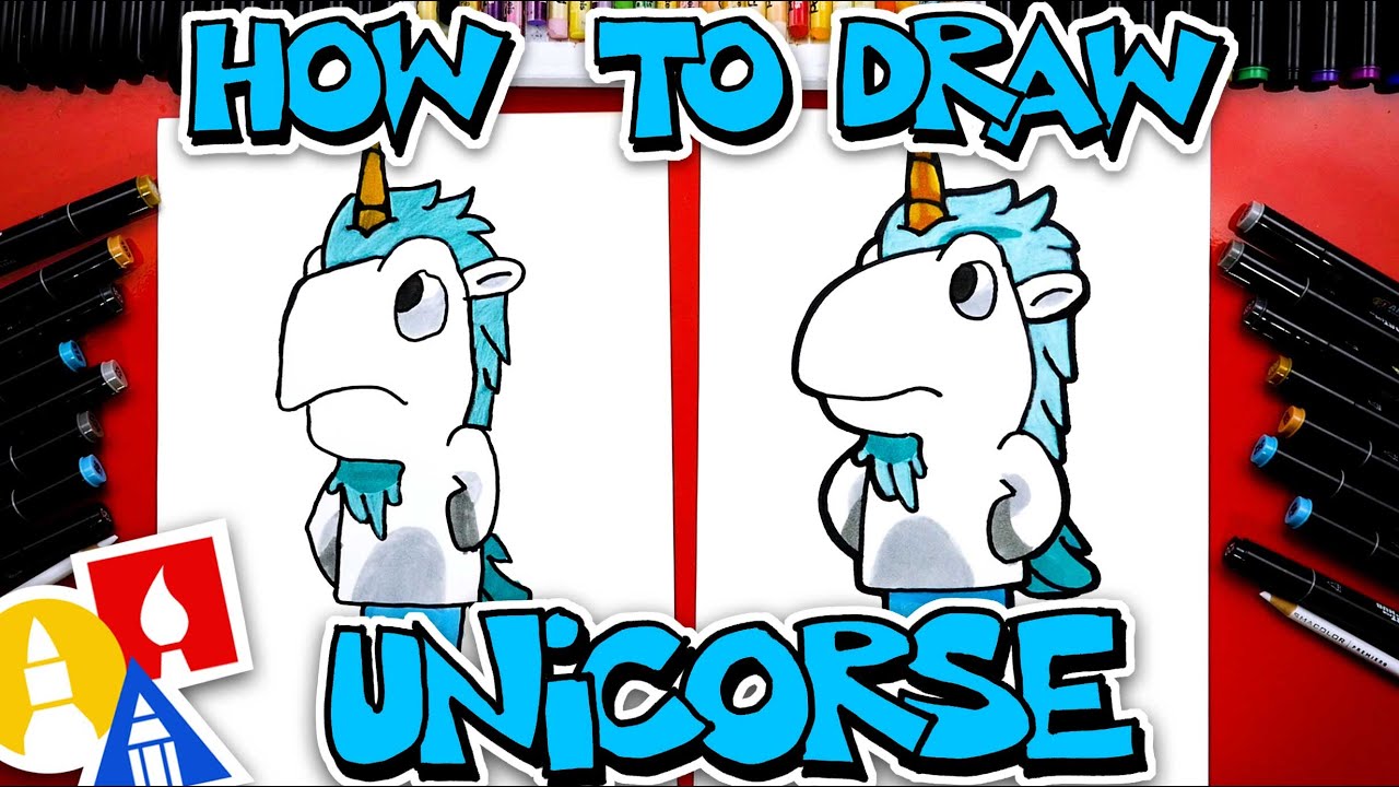 How To Draw Unicorse From Bluey