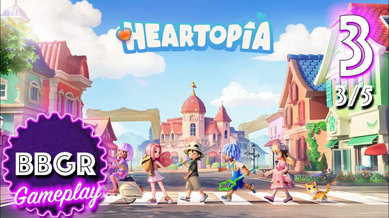 Heartopia - Review 3/5, Game Play Walkthrough No Commentary 3