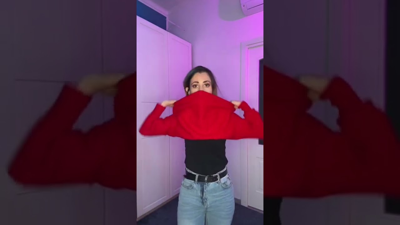 TRUCCHETTO moda per indossare un MAGLIONE! #fashion #tips