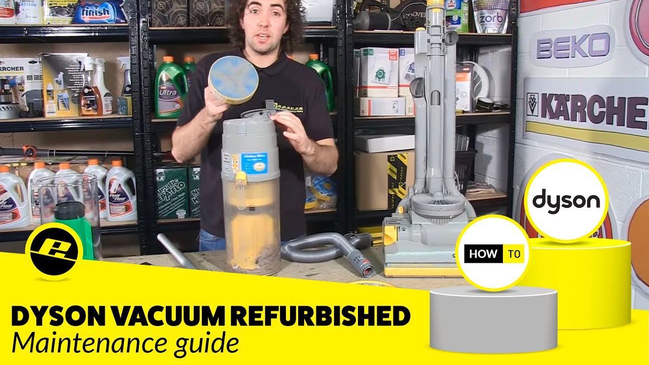 How to Refurbish a Dyson Vacuum Cleaner (Dyson Tear Down)