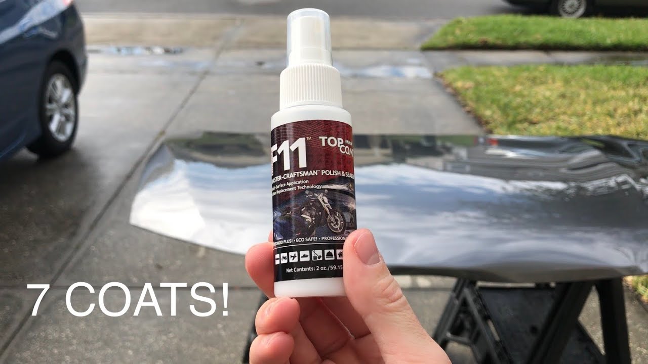 TopCoat F11 — Тест на износостойкость после 7 слоев и обновление данных о долговечности через 2 н...