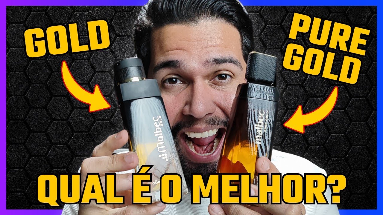 MALBEC PURE GOLD vs MALBEC GOLD - QUAL É O MELHOR? RESENHA COMPARATIVA